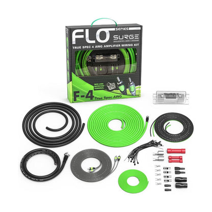 Atrend Surge Flo Series ELE 4 Gauge Amplifier Wiring Kit