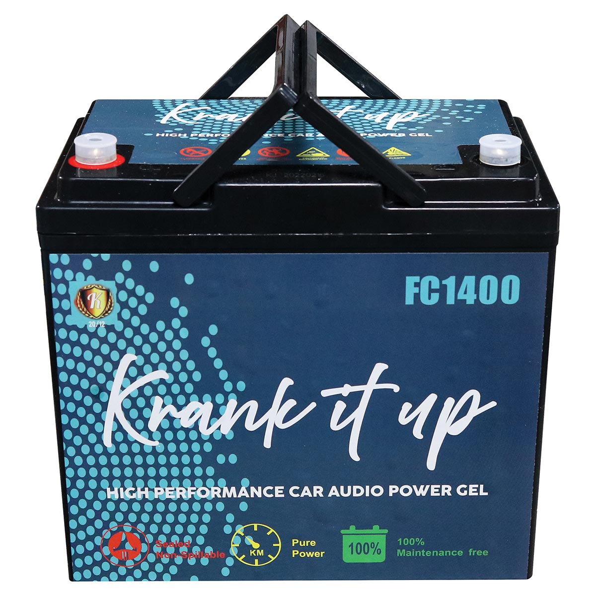KRANK IT UP POWER CELL 1500 AMPS 12 VOLT; 60 Ah