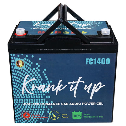 KRANK IT UP POWER CELL 1500 AMPS 12 VOLT; 60 Ah