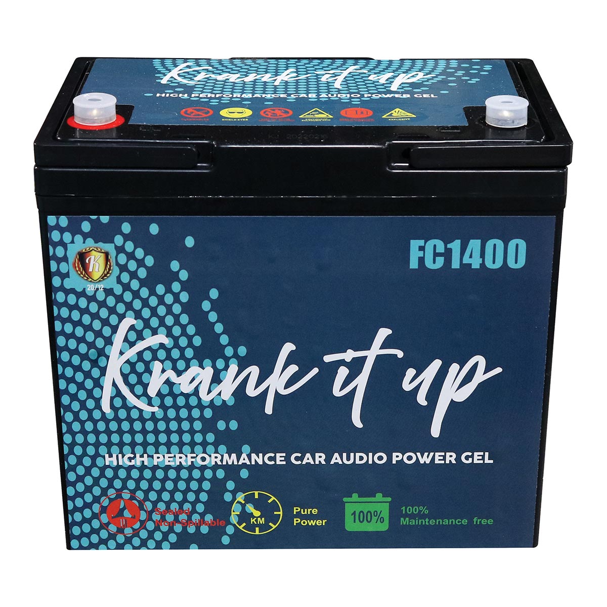 KRANK IT UP POWER CELL 1500 AMPS 12 VOLT; 60 Ah