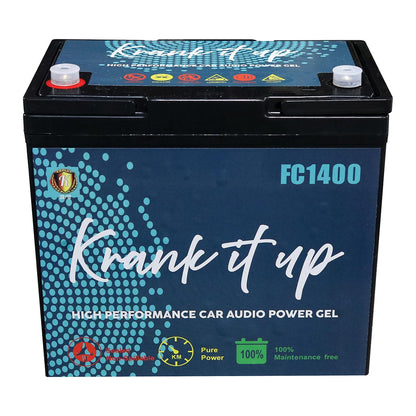 KRANK IT UP POWER CELL 1500 AMPS 12 VOLT; 60 Ah