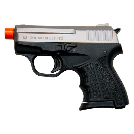 Zoraki M807 Fume Finish - 8MM Front Firing Blank Pistol Semi-Auto Gun