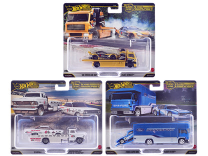 Hot Wheels "Team Transport" 3 piece Set J 2025 "Car Culture" Series Diecast Model Cars by <h2>"Team Wheels</h2> <p>High-quality car perfect for collectors and enthusiasts. Features detailed interior e