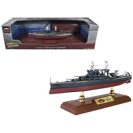 USS Arizona (BB-39) Pennsylvania-Class Battleship United States Navy "Full Hull Edition" Series 1/700 T&y Diecast Model by Forces of Valor