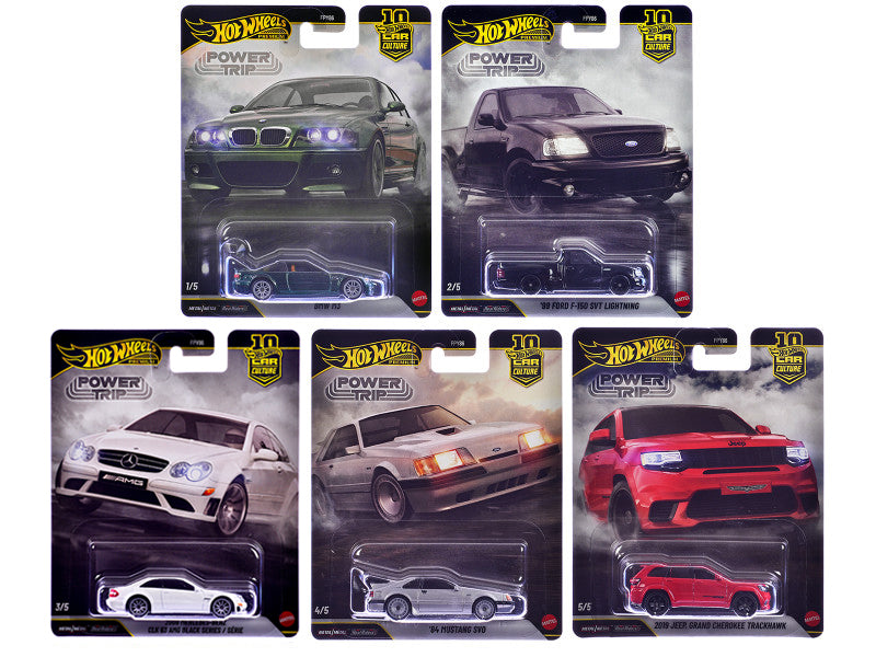 Hot Wheels "Power Trip" 5 piece Set "Car Culture" 2026 Series R Diecast Model Cars by <h2>"Power Wheels</h2> <p>High-quality car perfect for collectors and enthusiasts. Features detailed interior exte