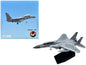McDonnell Douglas F-15C Eagle Aircraft "MiG Killer Gulf Spirit 58th Tactical Fighter Squadron 33rd Tactical Fighter Wing Desert Storm" (1991) United States Air Force 1/100 T&y Diecast Model Airplane