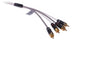 Fusion MS-FRCA12 12ft 4-Way Wtron Shielded Twisted RCA Cable