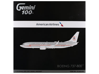 Boeing 737-800 Commercial Aircraft (N905NN) 1/100 Diecast Aircraft - GeminiJets