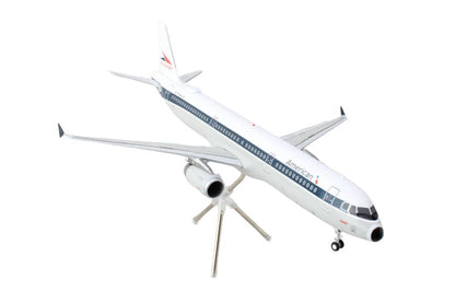 Airbus A321 Commercial Aircraft "American Airlines - Allegheny" (N579UW) White with Blue Stripes "Gemini 200" Series 1/200 Diecast Model Airplane by GeminiJets <h2>Airbus GeminiJets</h2> <p>High-quali