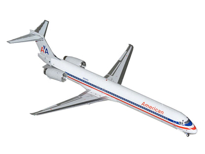McDonnell Douglas MD-90 Commercial Aircraft "American Airlines" (N904RA) White with Red and Blue Stripes "Gemini 200" Series 1/200 Diecast Model Airplane by GeminiJets <h2>McDonnell GeminiJets</h2> <p