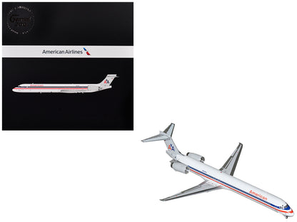 McDonnell Douglas MD-90 Commercial Aircraft "American Airlines" (N904RA) White with Red and Blue Stripes "Gemini 200" Series 1/200 Diecast Model Airplane by GeminiJets <h2>McDonnell GeminiJets</h2> <p