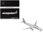 Airbus A321neo Commercial Aircraft "American Airlines" (N413AN) Gray with Striped Tail "Gemini 200" Series 1/200 Diecast Model Airplane by GeminiJets <h2>Airbus GeminiJets</h2> <p>High-quality car per