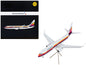 Boeing 737-800 Commercial Aircraft with Flaps Down "American Airlines - AirCal" Gray Stripes "Gemini 200" Series 1/200 Diecast Model Airplane by GeminiJets <h2>Boeing GeminiJets</h2> <p>High-quality c
