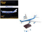 Boeing 747-400F Commercial Aircraft "AirBridgeCargo Airlines" White with Blue Stripes "Gemini 200 - Interactive" Series 1/200 Diecast Model Airplane by GeminiJets <h2>Boeing GeminiJets</h2> <p>High-qu