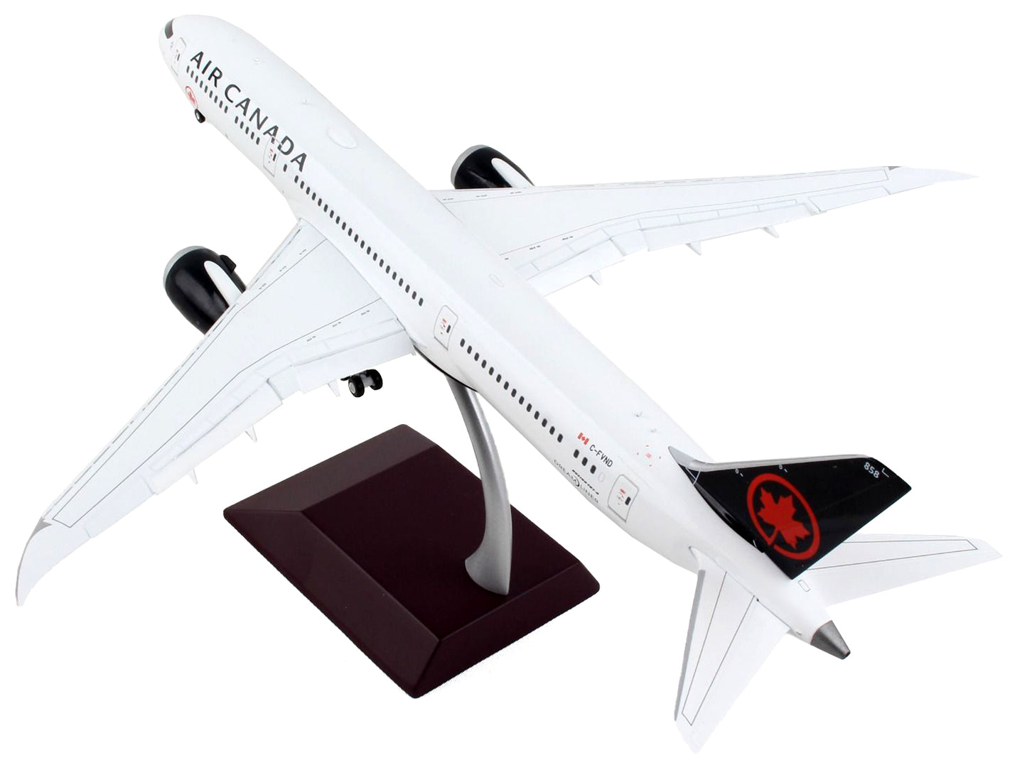 Boeing 787-9 Commercial Aircraft with Flaps Down "Air Canada" White Black Tail "Gemini 200" Series 1/200 Diecast Model Airplane by GeminiJets <h2>Boeing GeminiJets</h2> <p>High-quality car perfect for