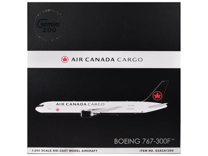 Boeing 767-300F Commercial Aircraft "Air Canada Cargo" (C-GXHM) White with Black Tail "Gemini 200" Series 1/200 Diecast Model Airplane by GeminiJets <h2>Boeing GeminiJets</h2> <p>High-quality car perf