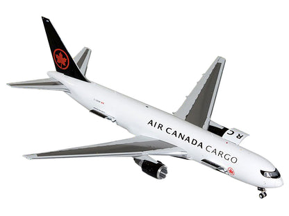 Boeing 767-300F Commercial Aircraft "Air Canada Cargo" (C-GXHM) White with Black Tail "Gemini 200 - Interactive Series" 1/200 Diecast Model Airplane by GeminiJets <h2>Boeing GeminiJets</h2> <p>High-qu