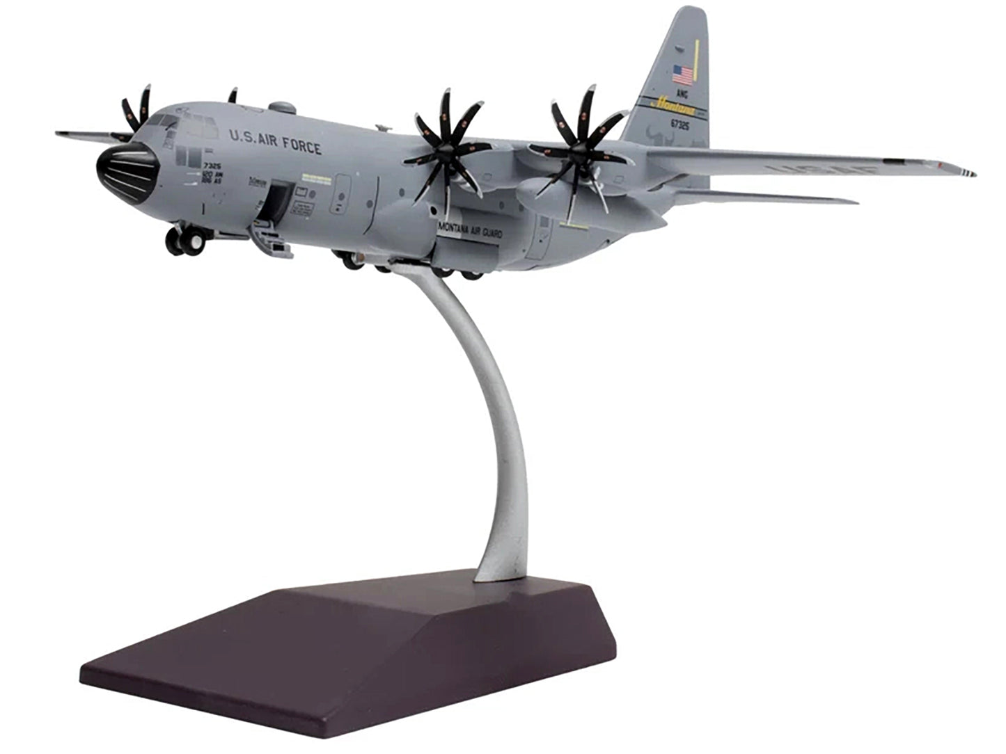 Lockheed C-130H3 Hercules Transport Aircraft "Montana Air National Guard Great Falls ANGB" United States Force "Gemini 200" Series 1/200 Diecast Model Airplane by GeminiJets <h2>Lockheed GeminiJets</h