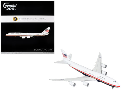 Boeing VC25B Transport Aircraft "Air Force One" (31000) United States Air "Gemini 200" Series 1/200 Diecast Model by GeminiJets <h2>Boeing GeminiJets</h2> <p>High-quality car perfect for collectors an