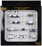 Airport Support Equipment Set of 10 pieces "Gemini 200" Series Diecast Models by GeminiJets <h2>Airport GeminiJets</h2> <p>High-quality model car perfect for collectors and enthusiasts. Features detai