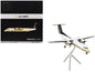 Bombardier C-147A Transport Aircraft "Golden Knights Parachute Team" United States Army (17-01610) White with Yellow Stripes and Black Tail "Gemini 200" Series 1/200 Diecast Model Airplane by GeminiJe