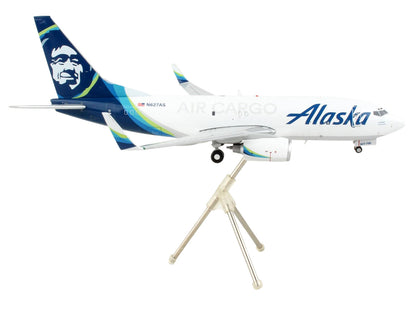 Boeing 737-700BDSF Commercial Aircraft "Alaska Air Cargo" White with Blue Tail "Gemini 200" Series 1/200 Diecast Model Airplane by GeminiJets <h2>Boeing GeminiJets</h2> <p>High-quality car perfect for