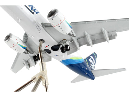 Boeing 737-700BDSF Commercial Aircraft with Flaps Down "Alaska Air Cargo" White Blue Tail "Gemini 200" Series 1/200 Diecast Model Airplane by GeminiJets <h2>Boeing GeminiJets</h2> <p>High-quality car