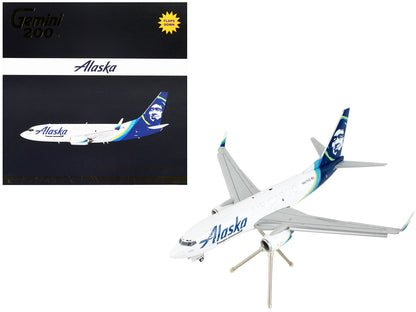 Boeing 737-700BDSF Commercial Aircraft with Flaps Down "Alaska Air Cargo" White Blue Tail "Gemini 200" Series 1/200 Diecast Model Airplane by GeminiJets <h2>Boeing GeminiJets</h2> <p>High-quality car