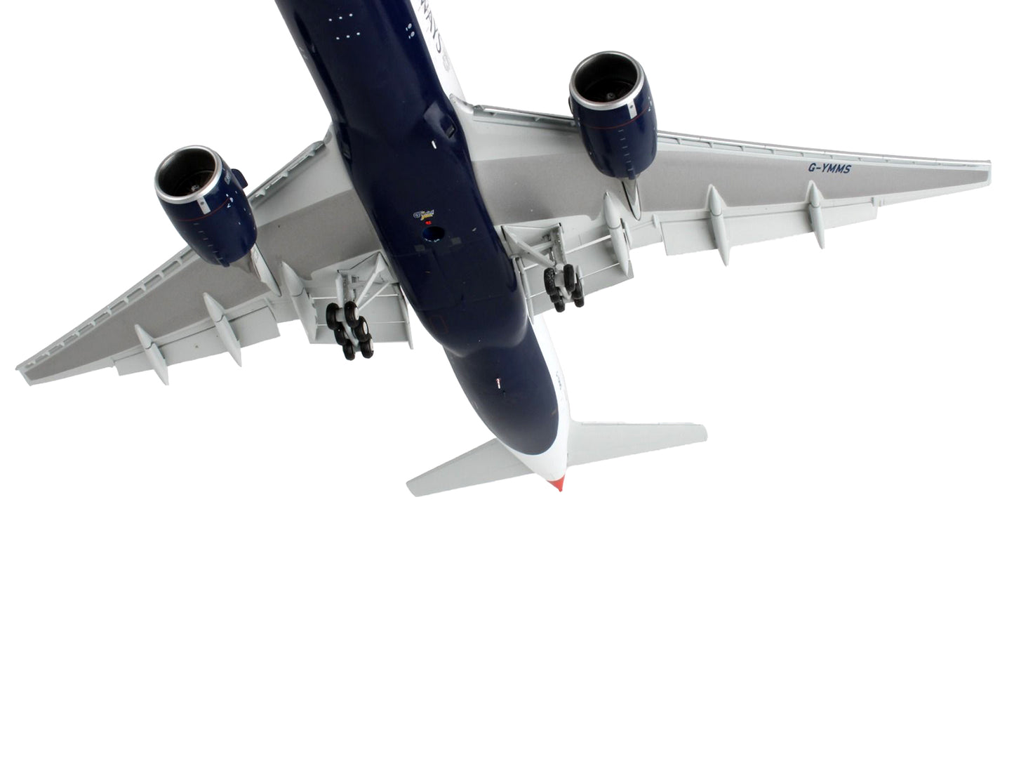 Boeing 777-200ER Commercial Aircraft with Flaps Down "British Airways" White Striped Tail "Gemini 200" Series 1/200 Diecast Model Airplane by GeminiJets <h2>Boeing GeminiJets</h2> <p>High-quality car