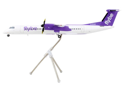 Bombardier Q400 Commercial Aircraft "Flybe" (G-ECOE) White with Purple Tail "Gemini 200" Series 1/200 Diecast Model Airplane by GeminiJets <h2>Bombardier GeminiJets</h2> <p>High-quality car perfect fo