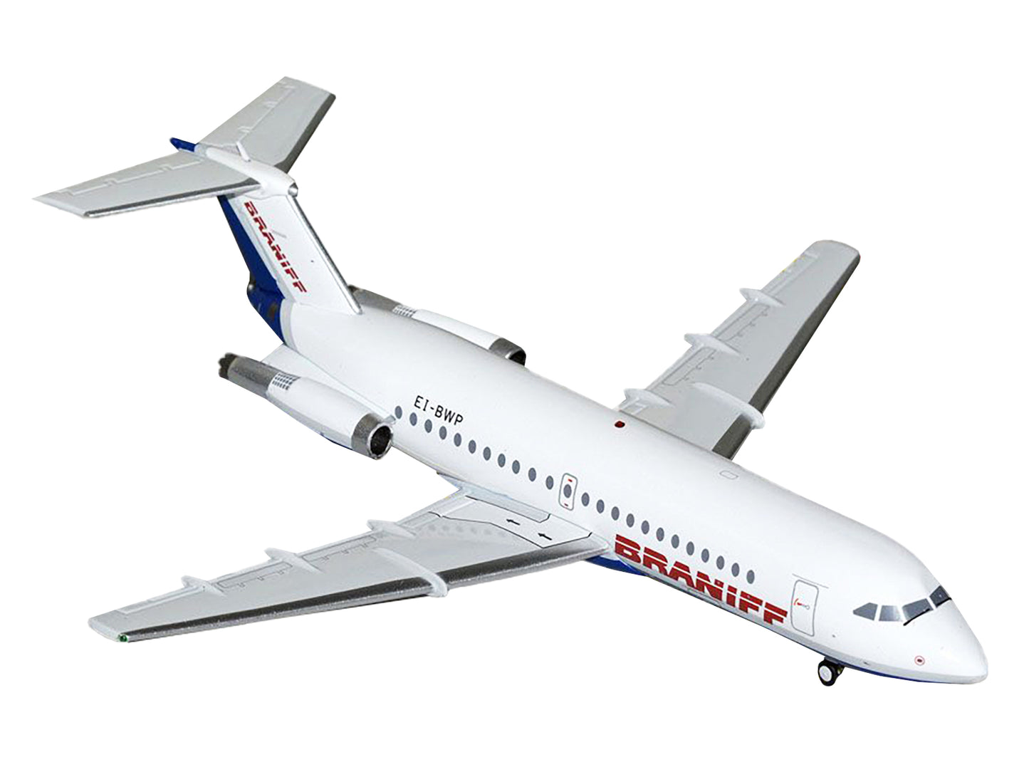 BAC 111-200 Commercial Aircraft "Braniff International Airways" (EI-BWP) White with Blue Tail "Gemini 200" Series 1/200 Diecast Model Airplane by GeminiJets <h2>BAC GeminiJets</h2> <p>High-quality car
