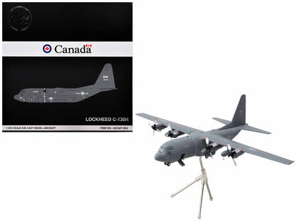 Lockheed C-130H Hercules Transport Aircraft "Royal Canadian Air Force" (130333) Gray "Gemini 200" Series 1/200 Diecast Model Airplane by GeminiJets <h2>Lockheed GeminiJets</h2> <p>High-quality car per
