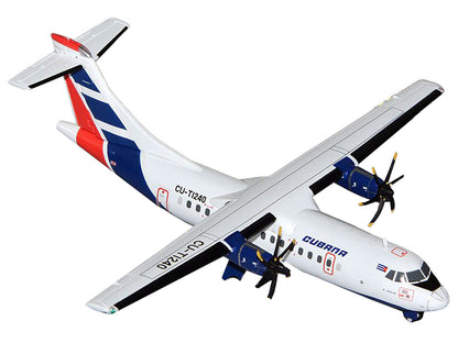 ATR 42-500 Commercial Aircraft "Cubana" (CU-T1240) White with Blue and Red Tail "Gemini 200" Series 1/200 Diecast Model Airplane by GeminiJets <h2>ATR GeminiJets</h2> <p>High-quality car perfect for c