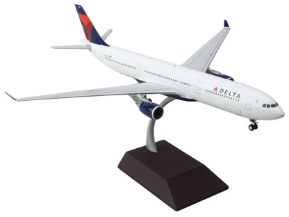 Airbus A330-300 Commercial Aircraft "Delta Air Lines" (N829NW) White with Blue and Red Tail "Gemini 200" Series 1/200 Diecast Model Airplane by GeminiJets <h2>Airbus GeminiJets</h2> <p>High-quality ca