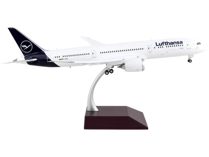 Boeing 787-9 Commercial Aircraft with Flaps Down "Lufthansa" White Blue Tail "Gemini 200" Series 1/200 Diecast Model Airplane by GeminiJets <h2>Boeing GeminiJets</h2> <p>High-quality car perfect for c