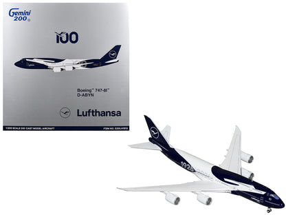 Boeing 747-8I Commercial Aircraft (D-ABYN) 1/200 Diecast Aircraft - GeminiJets