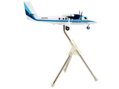 De Havilland DHC-6-200 Commercial Aircraft "Eastern Air Lines - Metro Express" White with Blue Stripes "Gemini 200" Series 1/200 Diecast Model Airplane by GeminiJets <h2>De GeminiJets</h2> <p>High-qua