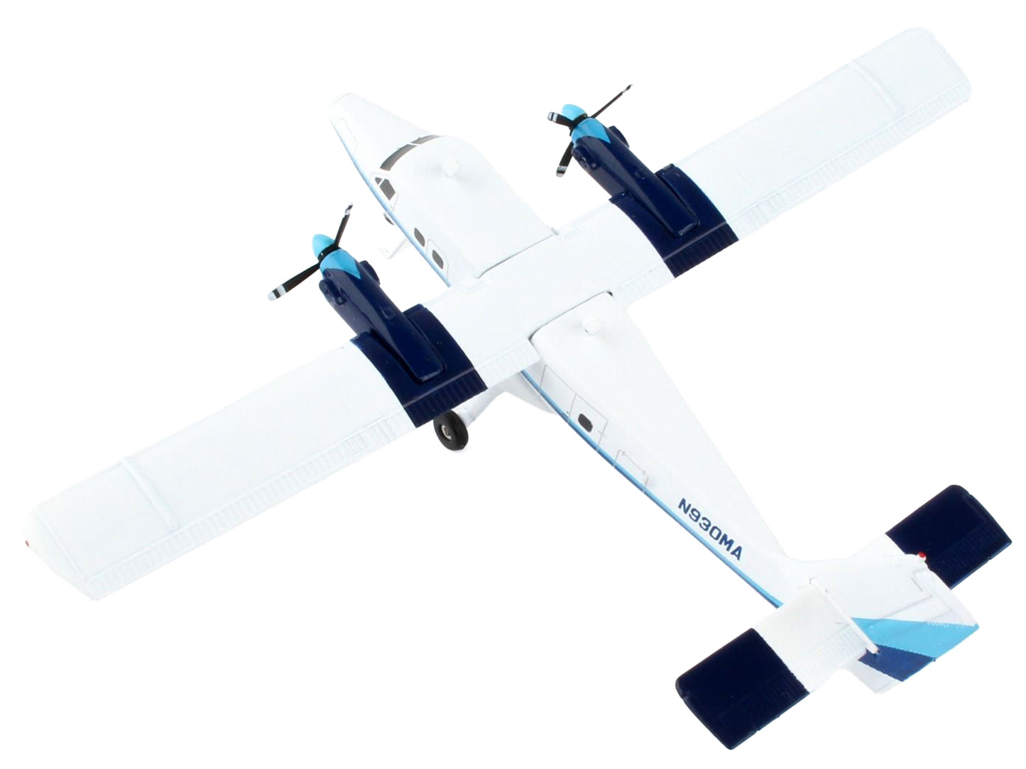 De Havilland DHC-6-200 Commercial Aircraft "Eastern Air Lines - Metro Express" White with Blue Stripes "Gemini 200" Series 1/200 Diecast Model Airplane by GeminiJets <h2>De GeminiJets</h2> <p>High-qua