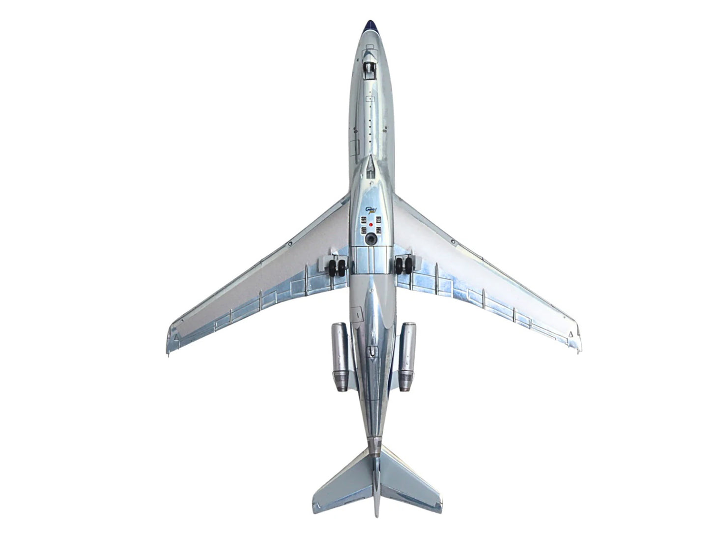 Boeing 727-100 Commercial Aircraft "Eastern Air Lines" (N8120N) Silver with Blue Stripes "Gemini 200" Series 1/200 Diecast Model Airplane by GeminiJets <h2>Boeing GeminiJets</h2> <p>High-quality car p