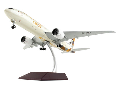 Boeing 777F Commercial Aircraft "Etihad Airways Cargo" Beige with Tail Graphics "Gemini 200 - Interactive" Series 1/200 Diecast Model Airplane by GeminiJets <h2>Boeing GeminiJets</h2> <p>High-quality