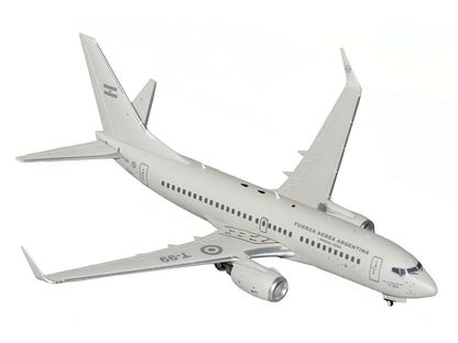 Boeing 737-700 Transport Aircraft "Fuerza Aerea Argentina (Air Force)" (T-99) Gray "Gemini 200" Series 1/200 Diecast Model Airplane by GeminiJets <h2>Boeing GeminiJets</h2> <p>High-quality car perfect