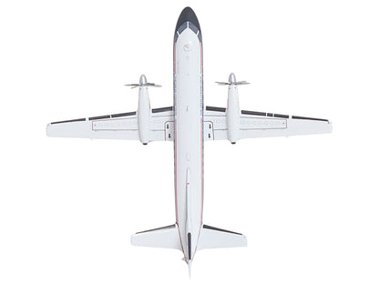 Saab 340A Commercial Aircraft "Delta Connection - Business Express Airlines" (N749BA) White with Dark Blue and Red Stripes "Gemini 200" Series 1/200 Diecast Model by GeminiJets <h2>Saab GeminiJets</h2