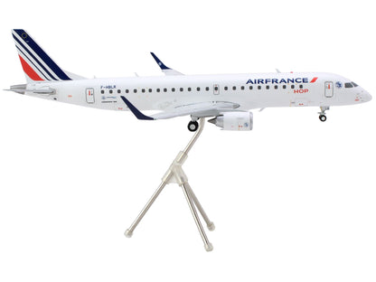 Embraer ERJ-190 Commercial Aircraft "Air France Hop" (F-HBLN) White with Striped Tail "Gemini 200" Series 1/200 Diecast Model Airplane by GeminiJets <h2>Embraer GeminiJets</h2> <p>High-quality car per