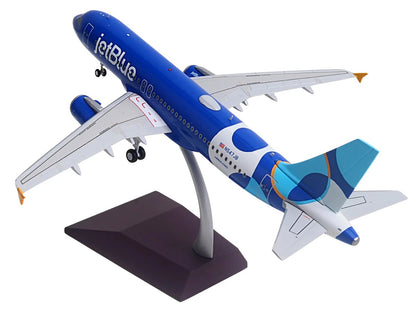 Airbus A320 Commercial Aircraft "JetBlue Airways - Forever Blue" (N547JB) Blue with Graphics "Gemini 200" Series 1/200 Diecast Model Airplane by GeminiJets <h2>Airbus GeminiJets</h2> <p>High-quality c