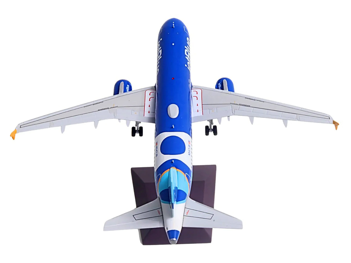 Airbus A320 Commercial Aircraft "JetBlue Airways - Forever Blue" (N547JB) Blue with Graphics "Gemini 200" Series 1/200 Diecast Model Airplane by GeminiJets <h2>Airbus GeminiJets</h2> <p>High-quality c