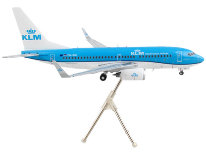 Boeing 737-700 Commercial Aircraft "KLM Royal Dutch Airlines" Blue with White Tail "Gemini 200" Series 1/200 Diecast Model Airplane by GeminiJets <h2>Boeing GeminiJets</h2> <p>High-quality car perfect