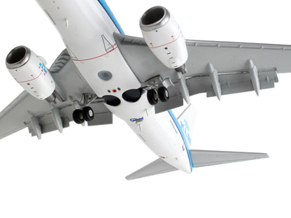 Boeing 737-700 Commercial Aircraft with Flaps Down "KLM Royal Dutch Airlines" Blue White Tail "Gemini 200" Series 1/200 Diecast Model Airplane by GeminiJets <h2>Boeing GeminiJets</h2> <p>High-quality