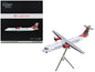 ATR 72-600 Commercial Aircraft "Loganair - Isle of Man's Airline" (G-LMTF) White with Green and Red Plaid Tail "Gemini 200" Series 1/200 Diecast Model Airplane by GeminiJets <h2>ATR GeminiJets</h2> <p