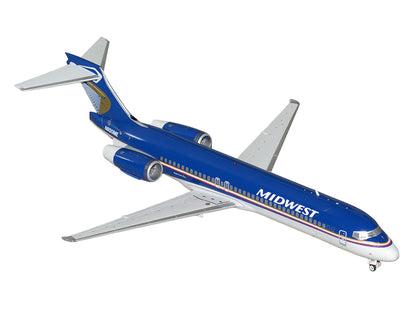 Boeing 717-200 Commercial Aircraft "Midwest Airlines" (N920ME) Blue and White "Gemini 200" Series 1/200 Diecast Model Airplane by GeminiJets <h2>Boeing GeminiJets</h2> <p>High-quality car perfect for
