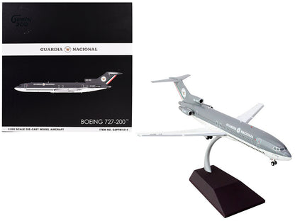 Boeing 727-200 Commercial Aircraft "Guardia Nacional (Mexican National Guard)" (XC-NPF) Gray and White "Gemini 200" Series 1/200 Diecast Model Airplane by GeminiJets <h2>Boeing GeminiJets</h2> <p>High